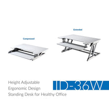 Load image into Gallery viewer, FINAL SALE 站立式高级液压升降 电脑桌(自己提货价，非邮寄价)
