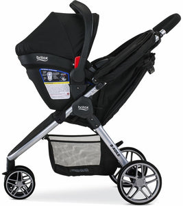 Britax® B-Agile 3 & B-Safe 35 Travel System- Black(自己提货价，不支持邮寄)